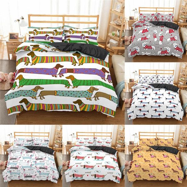 bedding sets set cartoon dachshund size duvet cover children quilt soft comforter single twin bed clothes
bedding sets set cartoon dachshund size duvet cover children quilt soft comforter single twin bed clothes