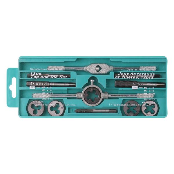 professional hand tool sets alloy steel tap and die set with adjustable wrench twisted tools hands screw taps
professional hand tool sets alloy steel tap and die set with adjustable wrench twisted tools hands screw taps