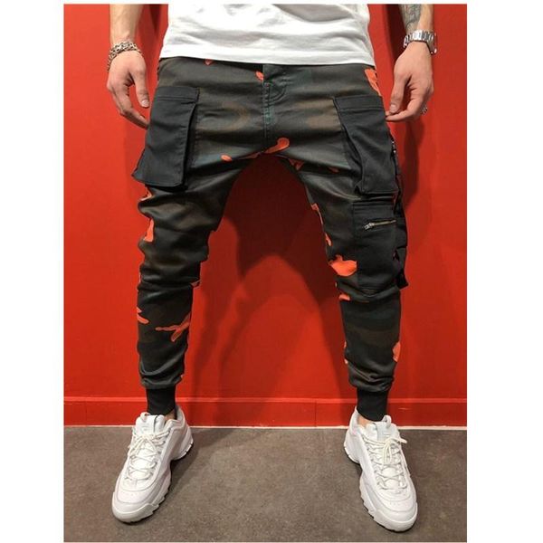 men's pants hip hop joggers men camouflage printed multi-pocket ribbons man sweatpants streetwear casual mens cargo, Black
men's pants hip hop joggers men camouflage printed multi-pocket ribbons man sweatpants streetwear casual mens cargo, Black