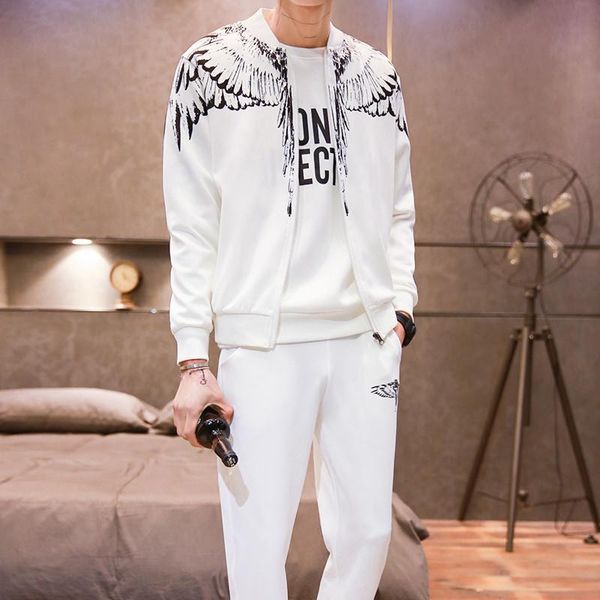 men's tracksuits nice long sleeve streetwear man men jacket+pants tracksuit set spring print sudaderas hombre mens sportwear suits, Gray
men's tracksuits nice long sleeve streetwear man men jacket+pants tracksuit set spring print sudaderas hombre mens sportwear suits, Gray