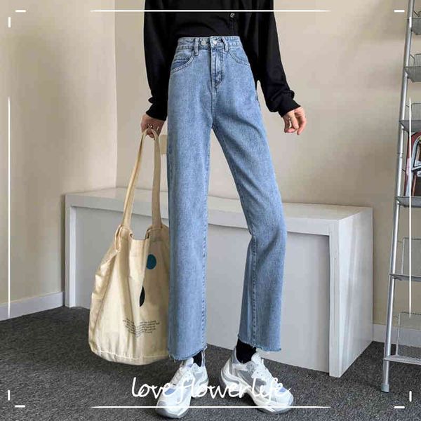 blue jeans women korean high wide leg pants streetwear denim ankle-length pant women spring loose blue jean trousers female 210521
blue jeans women korean high wide leg pants streetwear denim ankle-length pant women spring loose blue jean trousers female 210521