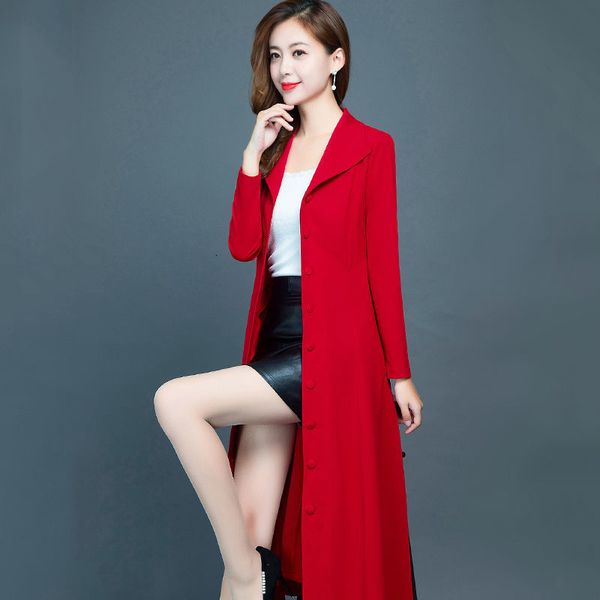 women's trench coats spring autumn women coat long sleeve trun-down collar single breasted office lady elegant slim red windbreaker out, Tan;black
women's trench coats spring autumn women coat long sleeve trun-down collar single breasted office lady elegant slim red windbreaker out, Tan;black