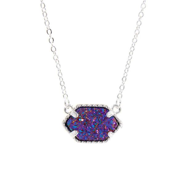 pendant necklaces yjx030 iridescent druzy drusy necklace chic handmade statement mini jewelry short collar choker, Silver
pendant necklaces yjx030 iridescent druzy drusy necklace chic handmade statement mini jewelry short collar choker, Silver