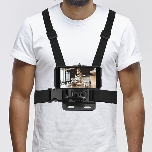 cell phone mounts & holders vlog po camera harness belt strap mount mobile chest adjustable clip holder
cell phone mounts & holders vlog po camera harness belt strap mount mobile chest adjustable clip holder