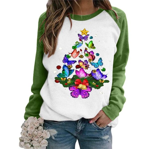 fashion christmas raglan long sleeve butterfly print sweatshirt pullover harajuku spring moletom women's hoodies & sweatshirts, Black
fashion christmas raglan long sleeve butterfly print sweatshirt pullover harajuku spring moletom women's hoodies & sweatshirts, Black