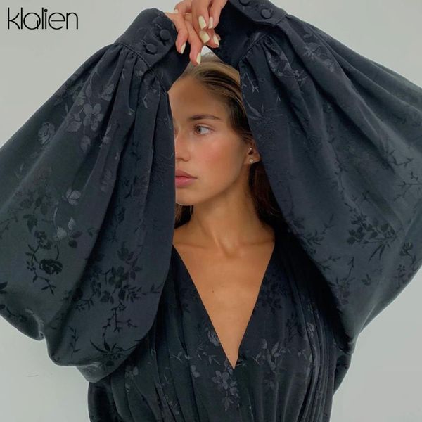 2021klalien fashion black chiffon printing elegant loose mini dress new women lantern full sleeve pleated slim party night dresses, Black;gray
2021klalien fashion black chiffon printing elegant loose mini dress new women lantern full sleeve pleated slim party night dresses, Black;gray