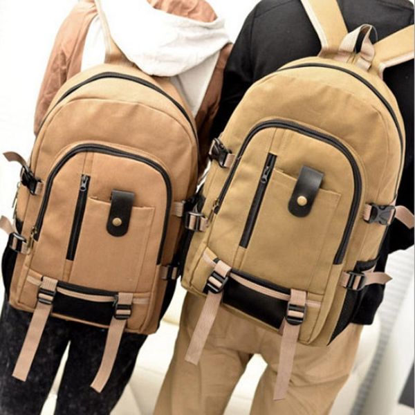 backpack men lady vintage canvas satchel rucksack school bag travel camping work sports hiking college
backpack men lady vintage canvas satchel rucksack school bag travel camping work sports hiking college