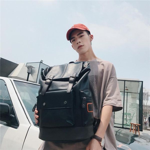 men's large capacity backpack waterproof lapbag multifunctional travel bags school male leisure handbag
men's large capacity backpack waterproof lapbag multifunctional travel bags school male leisure handbag