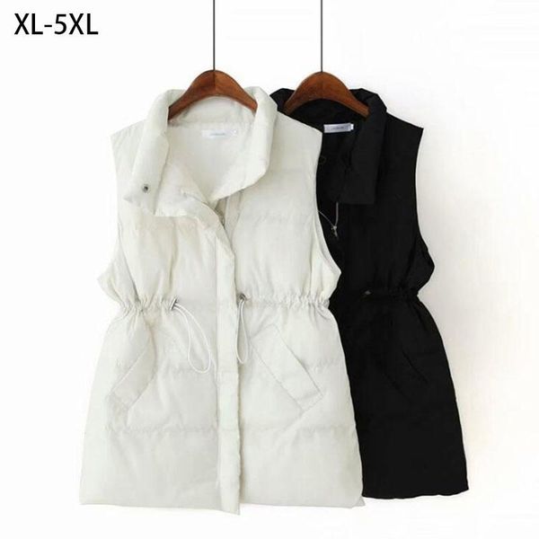 women's vests 2021 autumn winter women fashion cotton down jacket coat female black white vest waistcoat plus size xl - 5xl
women's vests 2021 autumn winter women fashion cotton down jacket coat female black white vest waistcoat plus size xl - 5xl