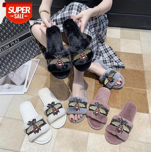 flip flops shallow mouth cute plush cotton slippers female bee ins flat with daily #1m9y, Black
flip flops shallow mouth cute plush cotton slippers female bee ins flat with daily #1m9y, Black