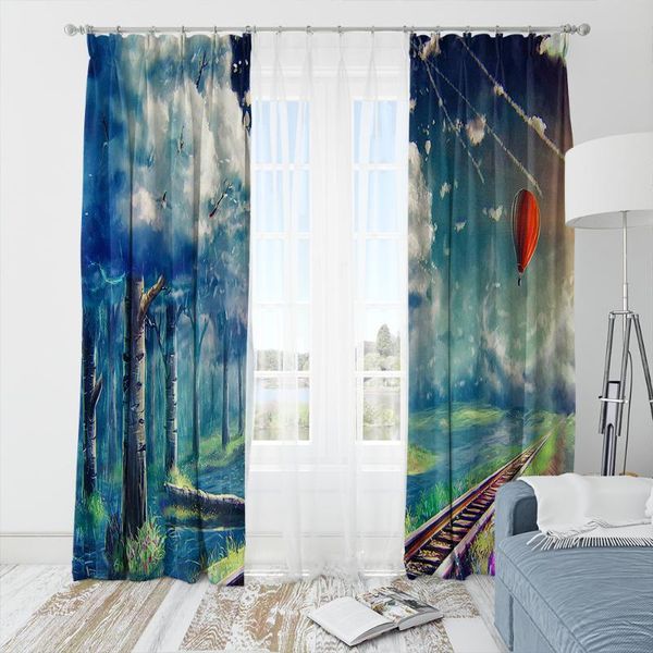selling custom natural landscape oil print nordic style shadding curtain for bedroom living room home decoration & drapes
selling custom natural landscape oil print nordic style shadding curtain for bedroom living room home decoration & drapes