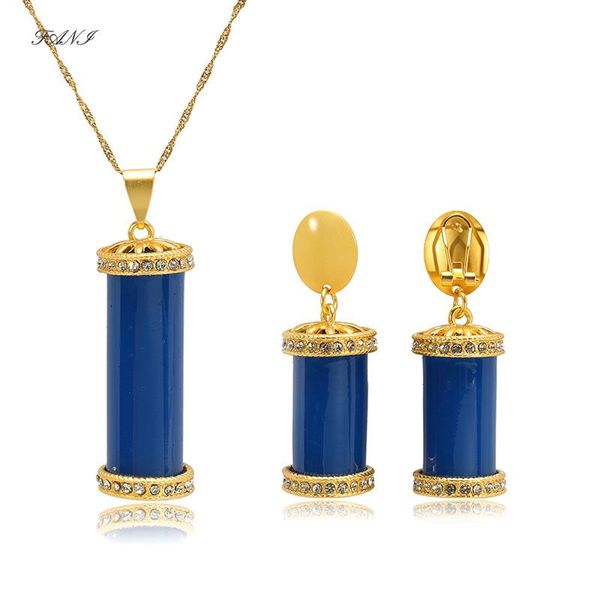 earrings & necklace good gold colorful cylinder jewelry set for women vintage bridal wedding accessories wholesale, Silver
earrings & necklace good gold colorful cylinder jewelry set for women vintage bridal wedding accessories wholesale, Silver