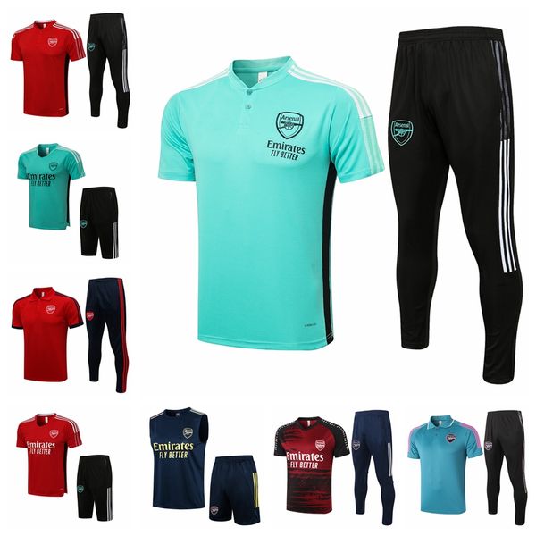 21/22 arsen new polo short sleeve tracksuits training suit jogging set football jacket soccer jerseys kit uniform chandal survetement maillo, Gray
21/22 arsen new polo short sleeve tracksuits training suit jogging set football jacket soccer jerseys kit uniform chandal survetement maillo, Gray