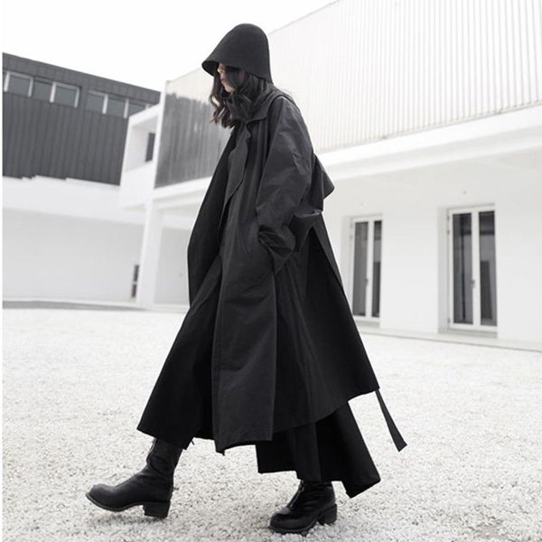 women's trench coats loose women black split joint long temperament lapel sleeve fit windbreaker fashion tide spring2021 1s245q, Tan;black
women's trench coats loose women black split joint long temperament lapel sleeve fit windbreaker fashion tide spring2021 1s245q, Tan;black