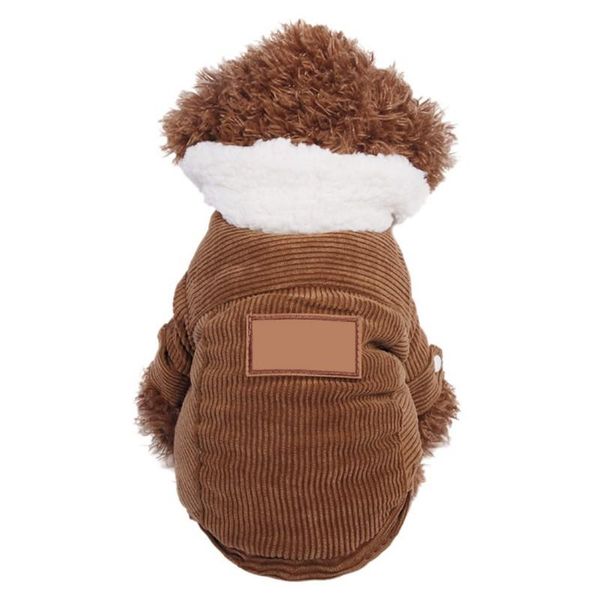 dog apparel winter warm pet corduroy cotton-padded jacket for dogs puppies thickened costume
dog apparel winter warm pet corduroy cotton-padded jacket for dogs puppies thickened costume