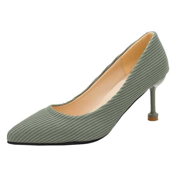 dress shoes high-heeled women's stiletto with 2021 korean version of the work tide fashion pointed toe black knit
dress shoes high-heeled women's stiletto with 2021 korean version of the work tide fashion pointed toe black knit