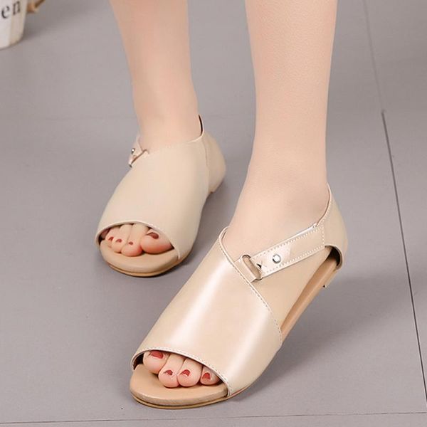 sandals fashion leather light flats women's ankle wrap peep toe summer ladies shallow walking flat shoes large size 35-43 green, Black
sandals fashion leather light flats women's ankle wrap peep toe summer ladies shallow walking flat shoes large size 35-43 green, Black