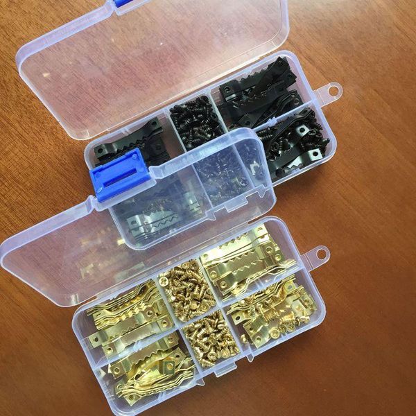 hooks & rails 100pcs single sided sawtooth hanging picture po frame hangers with 200pcs screws accessories
hooks & rails 100pcs single sided sawtooth hanging picture po frame hangers with 200pcs screws accessories