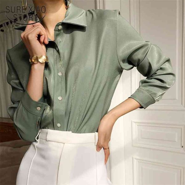 women blouses shirts autumn winter fashion korean style elegant office lady solid white ladies chemise femme 11313 210421
women blouses shirts autumn winter fashion korean style elegant office lady solid white ladies chemise femme 11313 210421