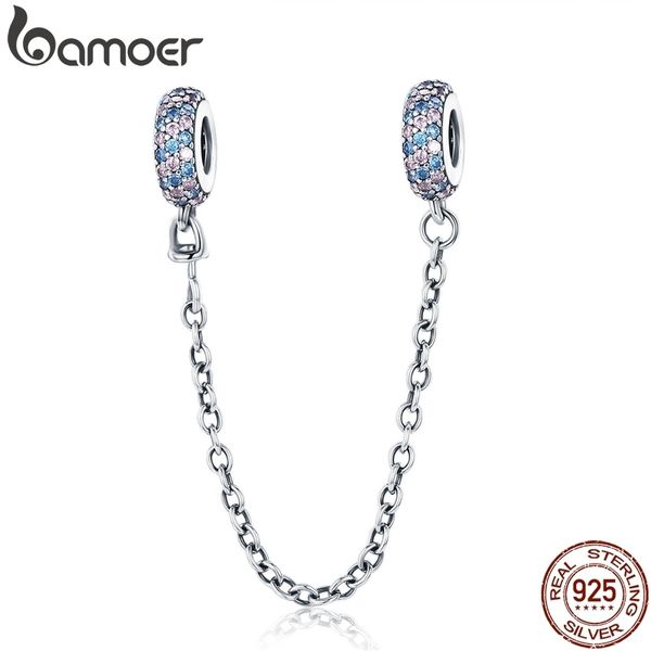 real 100% 925 sterling silver pink and blue cz round safety chain charm fit charm bracelet diy jewelry making scc379 210512
real 100% 925 sterling silver pink and blue cz round safety chain charm fit charm bracelet diy jewelry making scc379 210512