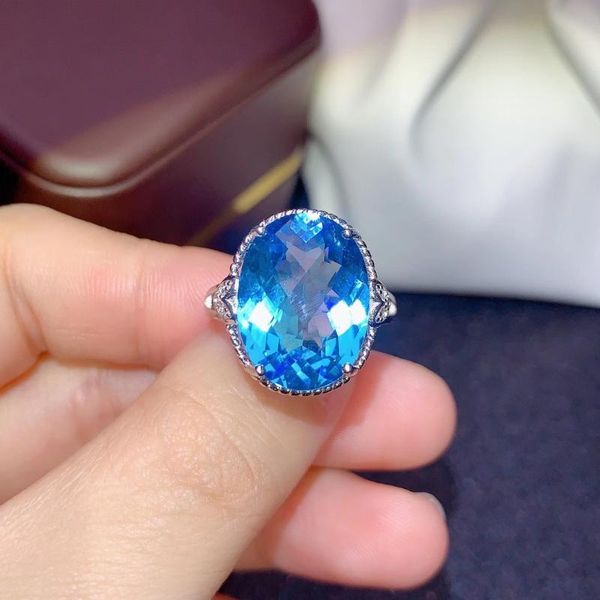 cluster rings colife jewelry 10ct light blue z ring for party 12mm*16mm natural silver 925, Golden;silver
cluster rings colife jewelry 10ct light blue z ring for party 12mm*16mm natural silver 925, Golden;silver