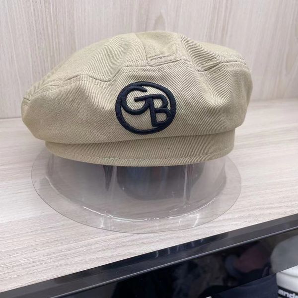 hat spring and autumn versatile letter black beret simple embroidery painter hat female fashion, Blue;gray
hat spring and autumn versatile letter black beret simple embroidery painter hat female fashion, Blue;gray