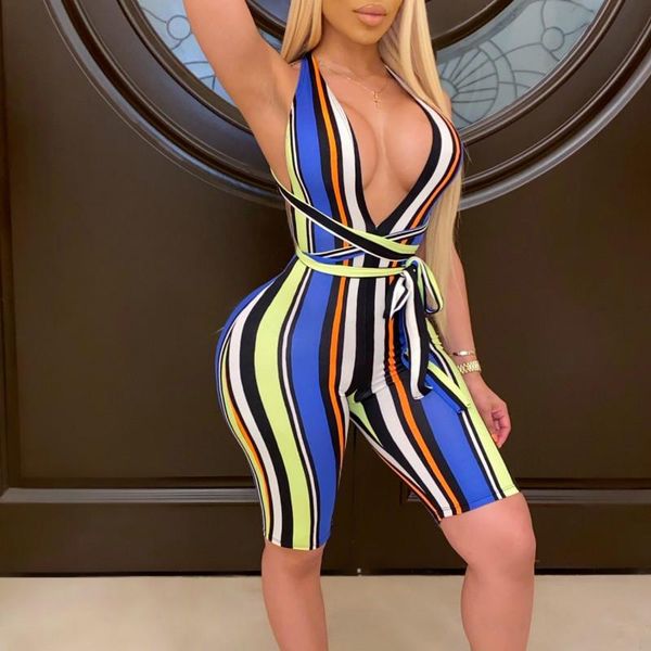 women's jumpsuits & rompers deep v neck stripes printed skinhy women playsuits backless summer one piece overalls, Black;white
women's jumpsuits & rompers deep v neck stripes printed skinhy women playsuits backless summer one piece overalls, Black;white