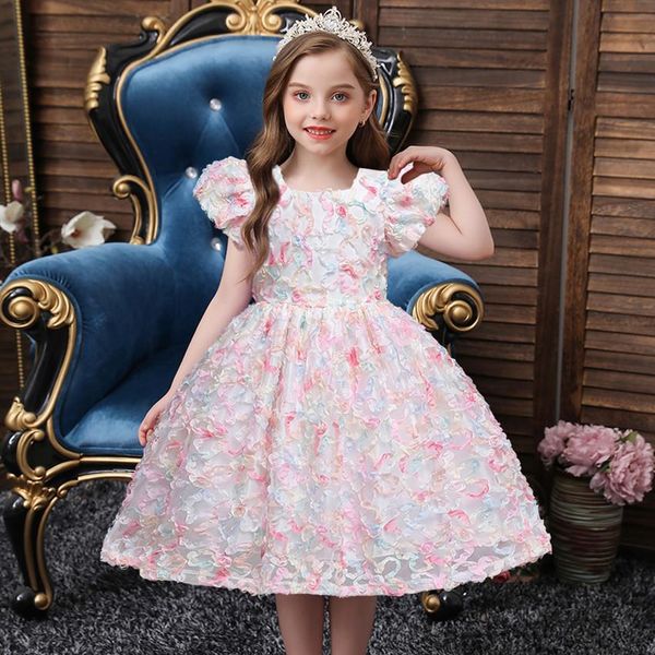 flower girl dress children puff sleeve tutu princess dress wedding party girls floral ball gown, Red;yellow
flower girl dress children puff sleeve tutu princess dress wedding party girls floral ball gown, Red;yellow