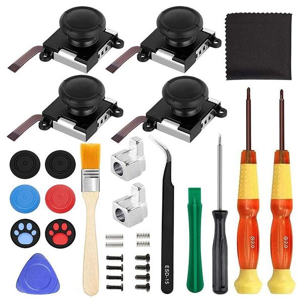joystick replacement, 3d analog thumb sticks for switch controller & lite replacement part repair kit game controllers joysticks
joystick replacement, 3d analog thumb sticks for switch controller & lite replacement part repair kit game controllers joysticks