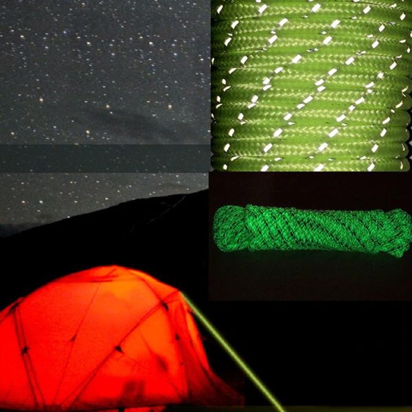 20m luminous glow in the dark cord reflective guy rope for camping awning tent outdoor gadgets
20m luminous glow in the dark cord reflective guy rope for camping awning tent outdoor gadgets
