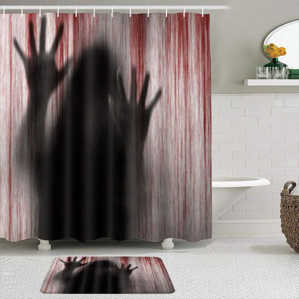 shower curtain sets with non-slip rugs,halloween scary horror bloody hands,waterproof bath curtains hooks and bath mat rug
shower curtain sets with non-slip rugs,halloween scary horror bloody hands,waterproof bath curtains hooks and bath mat rug