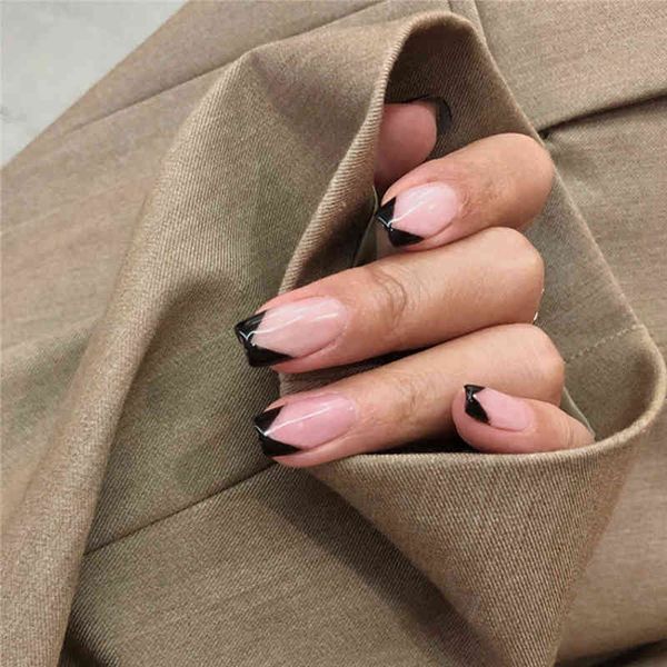 false nails french v simplicity elegant trapezoidal wearable fake nails 220225, Red;gold
false nails french v simplicity elegant trapezoidal wearable fake nails 220225, Red;gold