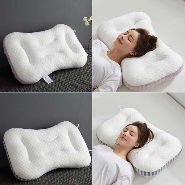 healthy sleep soft pillow silk cotton filled memory rebound neck protector zone massage fluffy 48x74cm
healthy sleep soft pillow silk cotton filled memory rebound neck protector zone massage fluffy 48x74cm