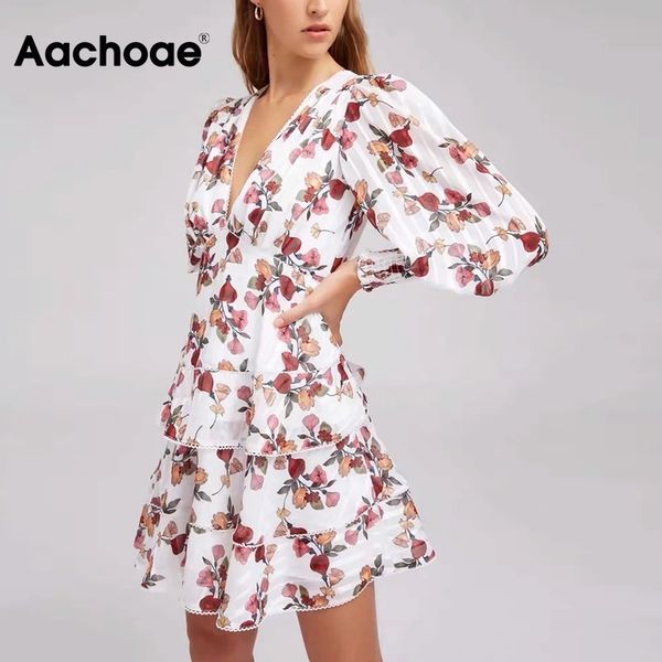 aachoae deep v neck lace patchwork dress women cascading ruffles party mini dress chic puff long sleeve chiffon dresses 210413, Black;gray
aachoae deep v neck lace patchwork dress women cascading ruffles party mini dress chic puff long sleeve chiffon dresses 210413, Black;gray