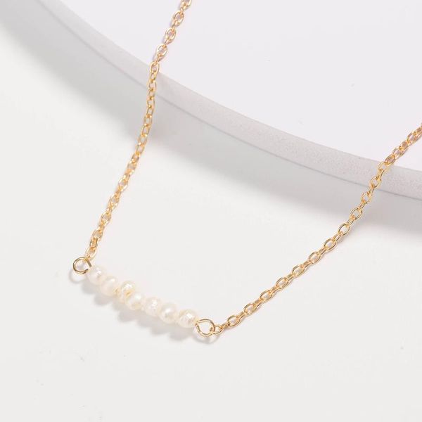 chains fashion freshwater pearl handmade necklace women multilayer pendant clavicle exquisite jewelry, Silver
chains fashion freshwater pearl handmade necklace women multilayer pendant clavicle exquisite jewelry, Silver