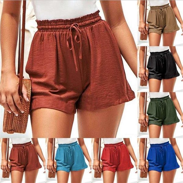 women's shorts 2021 summer fashion loose sports pants casual running fitness, White;black
women's shorts 2021 summer fashion loose sports pants casual running fitness, White;black