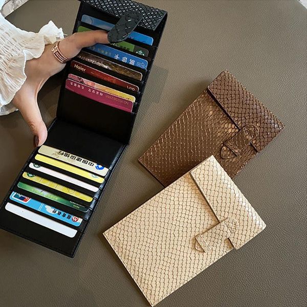 card holders serpentine leather women long holder wallet ladies clutch purse for designer wallets and purses slim portefeuille, Brown;gray
card holders serpentine leather women long holder wallet ladies clutch purse for designer wallets and purses slim portefeuille, Brown;gray