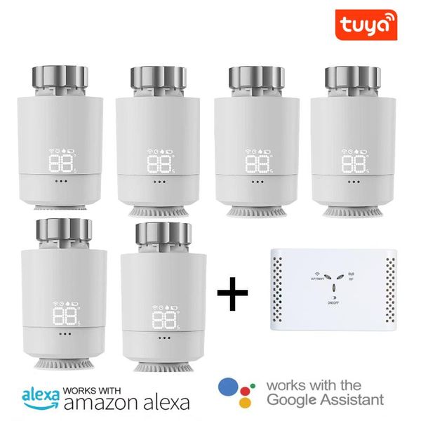 smart home control tuya wifi 2.0 radiator actuator programmable thermostatic valve temperature controller voice via alexa
smart home control tuya wifi 2.0 radiator actuator programmable thermostatic valve temperature controller voice via alexa