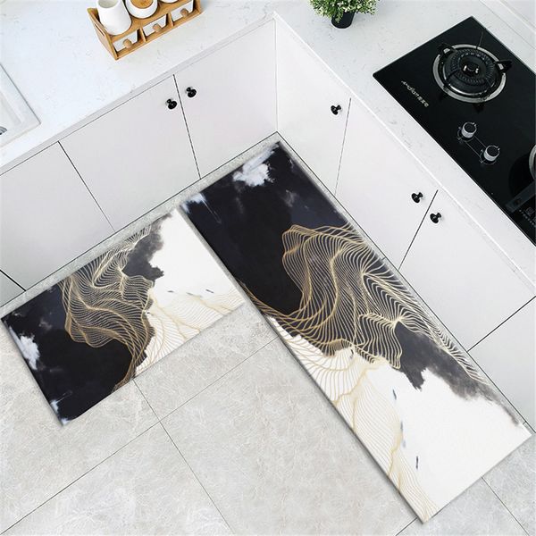 black and white abstract landscape floor mat for kitchen soft flannel anti-slip bath mat machine washable mat entry door home
black and white abstract landscape floor mat for kitchen soft flannel anti-slip bath mat machine washable mat entry door home
