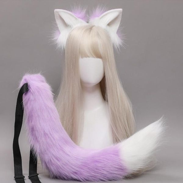 hats, scarves & gloves sets u2jf lolita headbands furry animal ears headband tail set kawaii hair hoop for halloween cosplay headpiece party, Blue;gray
hats, scarves & gloves sets u2jf lolita headbands furry animal ears headband tail set kawaii hair hoop for halloween cosplay headpiece party, Blue;gray