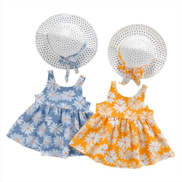 0 4y summer baby girl dress girls sweet hats 2pcs strap sleeveless flowers printed back bowknot sundress, Red;yellow
0 4y summer baby girl dress girls sweet hats 2pcs strap sleeveless flowers printed back bowknot sundress, Red;yellow