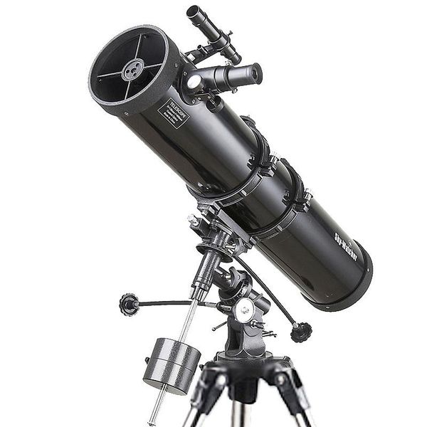telescope & binoculars skywatcher professional 130eq 130/900mm f7 tonian reflection astronomical with eq2 german equatorial mount and tripod
telescope & binoculars skywatcher professional 130eq 130/900mm f7 tonian reflection astronomical with eq2 german equatorial mount and tripod