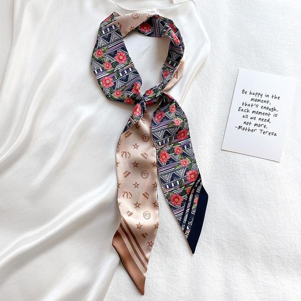 scarves luxury silk skinny scarf for women 2021 design print neck lady hairband handle bag ribbon long tie accessories foulard, Blue;gray
scarves luxury silk skinny scarf for women 2021 design print neck lady hairband handle bag ribbon long tie accessories foulard, Blue;gray