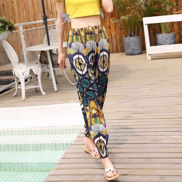 ethnic style elastic waist women pants bohemian thailand lantern beach summer cotton silk harem casual thin vintage, Black;white
ethnic style elastic waist women pants bohemian thailand lantern beach summer cotton silk harem casual thin vintage, Black;white