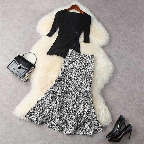 two piece dress spring fashion runway elegant women's upper mesh suit and midi trumpet print skirt 2 joint parts lcs6, White
two piece dress spring fashion runway elegant women's upper mesh suit and midi trumpet print skirt 2 joint parts lcs6, White
