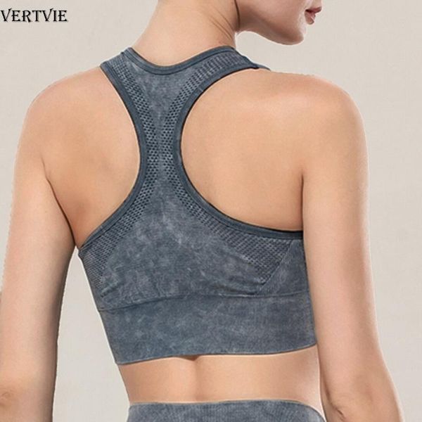 gym clothing vertvie women solid push up sports bra shockproof workout running yoga athletic vest seamless sportswear underwear, White;black
gym clothing vertvie women solid push up sports bra shockproof workout running yoga athletic vest seamless sportswear underwear, White;black