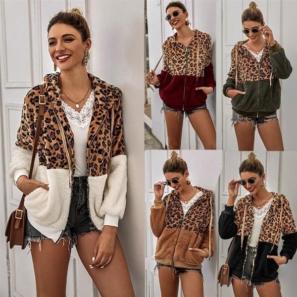 women's hoodies & sweatshirts y2k harajuku fuzzy fluffy coat leopard patchwork long sleeve fleece hooded sweatshirt jacket fall winter, Black
women's hoodies & sweatshirts y2k harajuku fuzzy fluffy coat leopard patchwork long sleeve fleece hooded sweatshirt jacket fall winter, Black