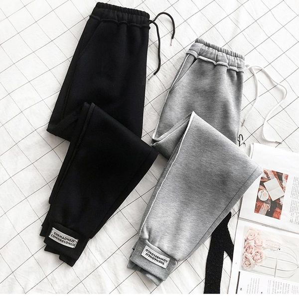 women's pants & capris spring sports loose autumn harem plus size velvet trousers thickening casual pencil, Black;white
women's pants & capris spring sports loose autumn harem plus size velvet trousers thickening casual pencil, Black;white