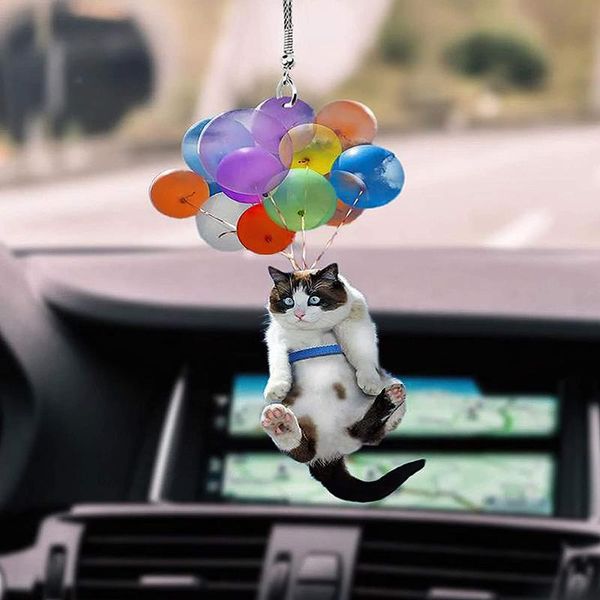 cat car hanging ornament with colorful balloon interior decor jdh88 decorative objects & figurines
cat car hanging ornament with colorful balloon interior decor jdh88 decorative objects & figurines