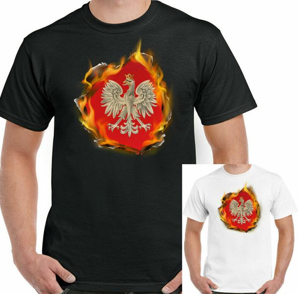 poland t-shirt flag mens polish independence day polska orzel football flames, White;black
poland t-shirt flag mens polish independence day polska orzel football flames, White;black